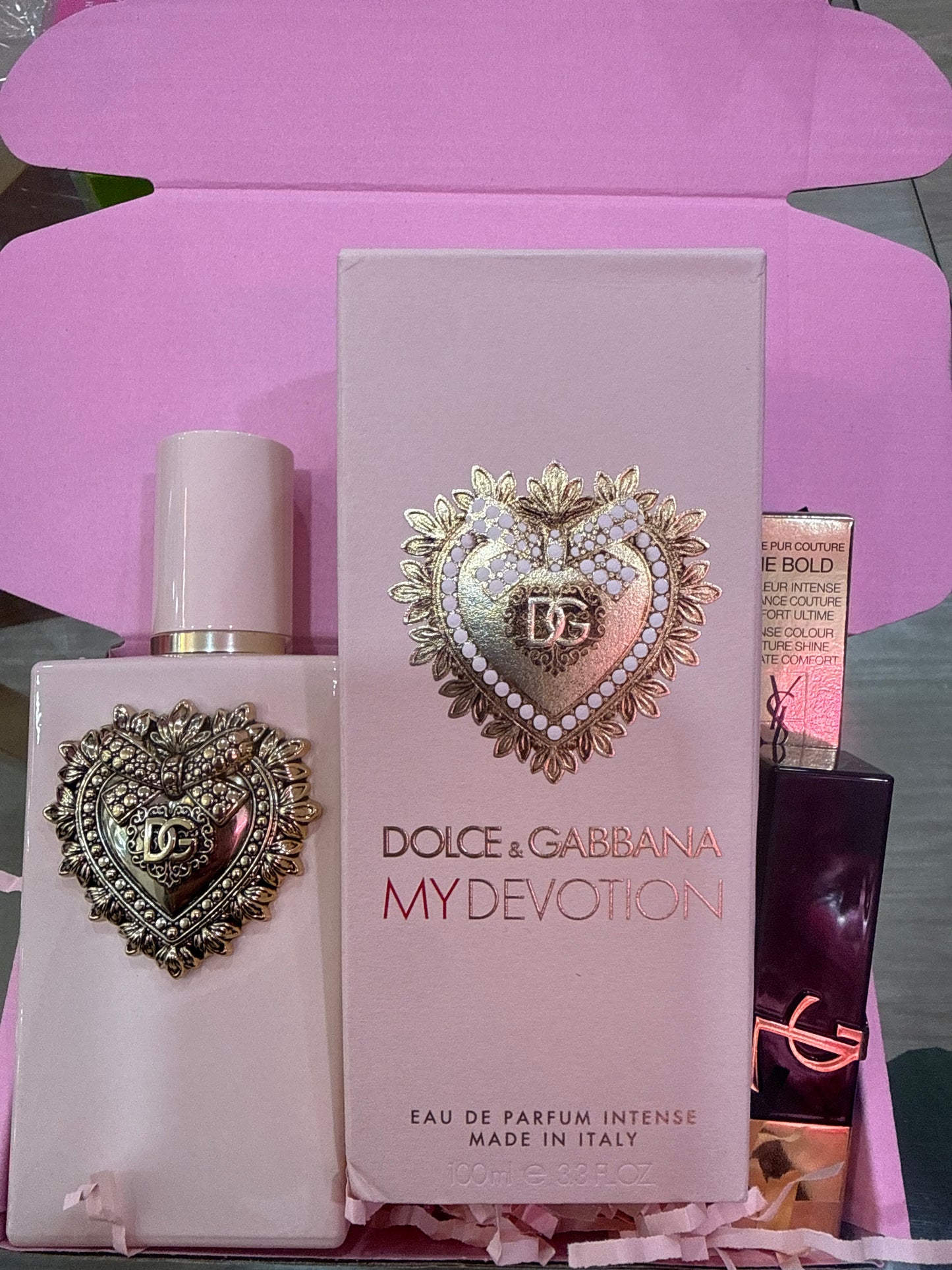 Devotion 3.3oz labial gratis