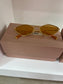 Miu Miu yellow oval