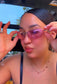 Miu Miu pink oval