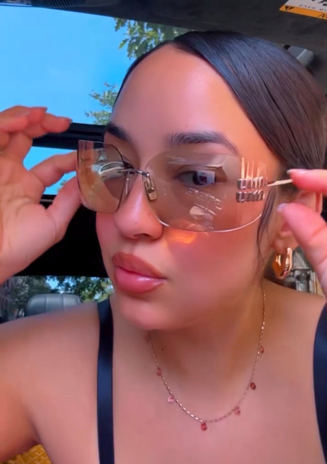 Miu Miu silver large