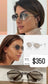 Miu Miu oval silver