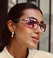 Miu Miu pink oval
