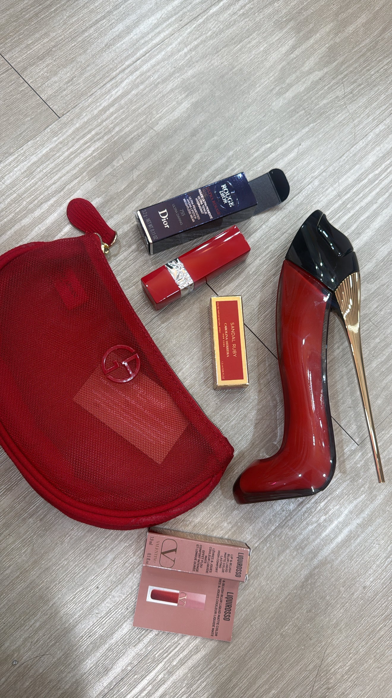 Perfume makeup set